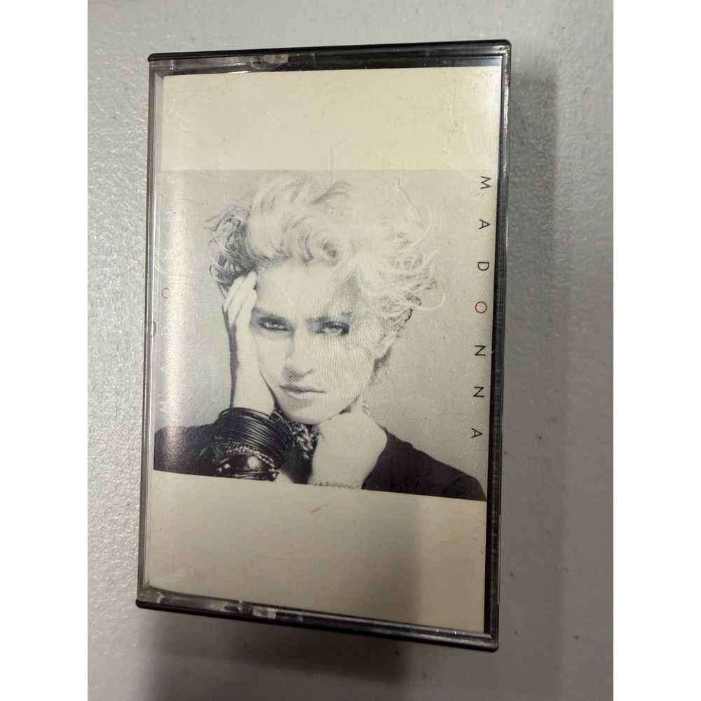 Madonna Self-Titled Debut Album Cassette Tape 1983 Sire Holiday Lucky Star Pop